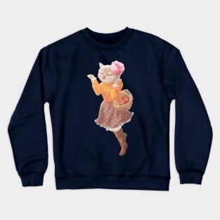 Singing Cat Crewneck Sweatshirt